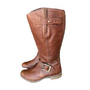 Timberland Earthkeepers Savin Hill Tall Equestrian Boots Riding Womens 8.5 Brown